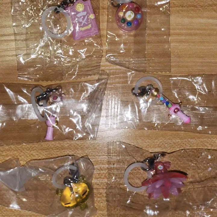 [BUNJANG] Ojamajo Doremi Classic Gacha Sealed 6 Types Bundle Set / [일괄가] 오자마녀 도레미 고전 메지루시 가챠 미개봉 6종
