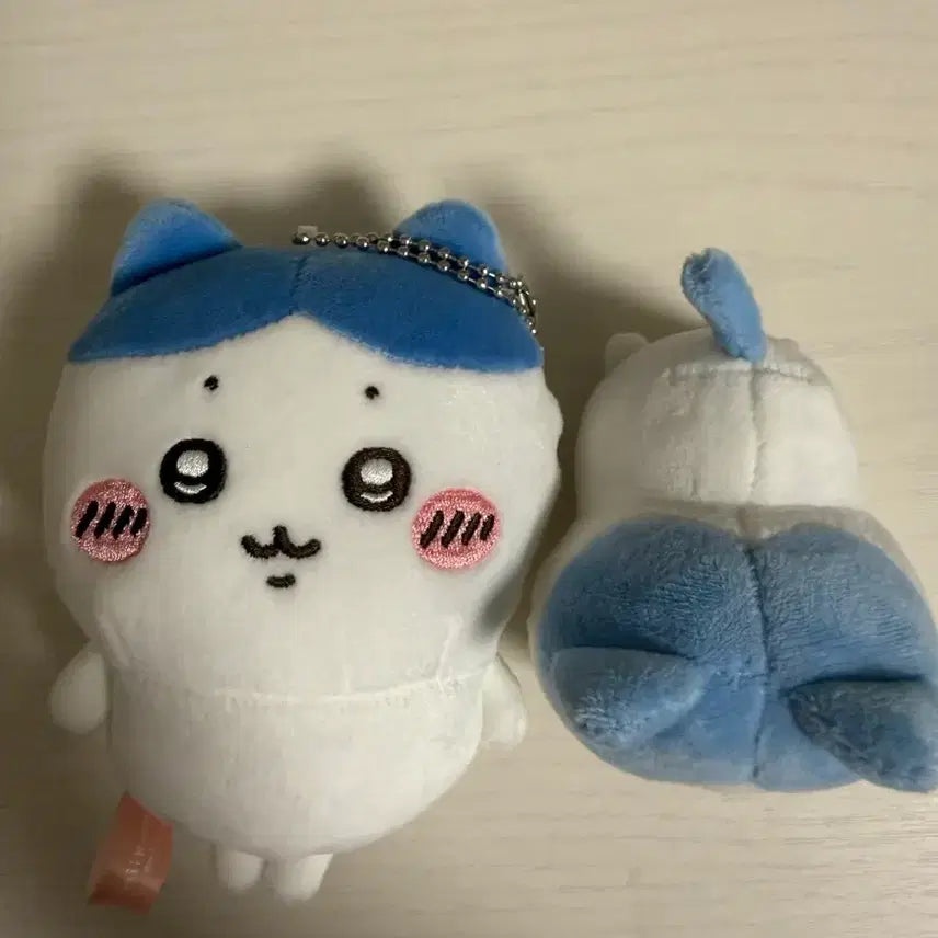 [BUNJANG] Miniso Hachiwara "Sleeping" &amp; "Sitting" Plush Set / 미니소 하치와레 엎드린 앉은 누이 일괄