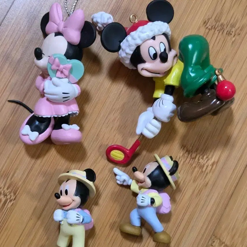 [BUNJANG] Disney Mickey &amp; Minnie Ornament Set / 디즈니 미키미니 오너먼트 세트