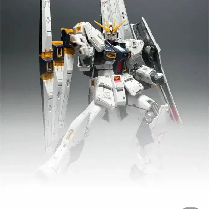 [BUNJANG] RG Nu Gundam Double Fin Funnel Version (Includes Decals) Sealed / RG 뉴건담 더블 핀 판넬 버전 (데칼 포함) 미개봉