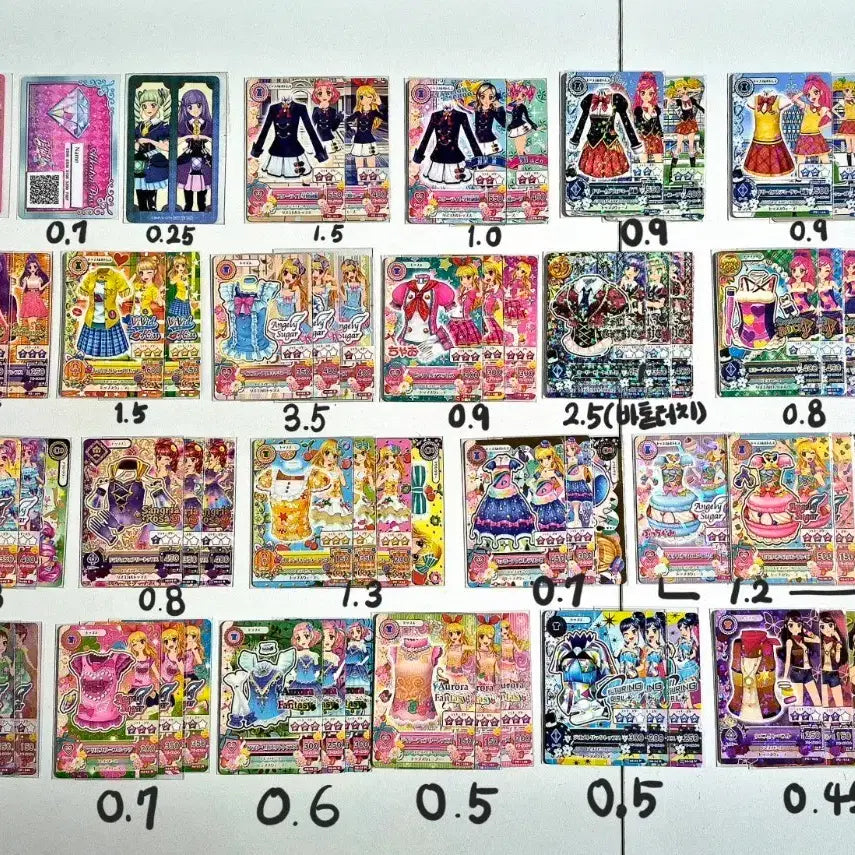 [BUNJANG] Aikatsu! Japanese Edition Cards (Multiple) / 카드추가) 아이카츠 일판 카드 대량 판매