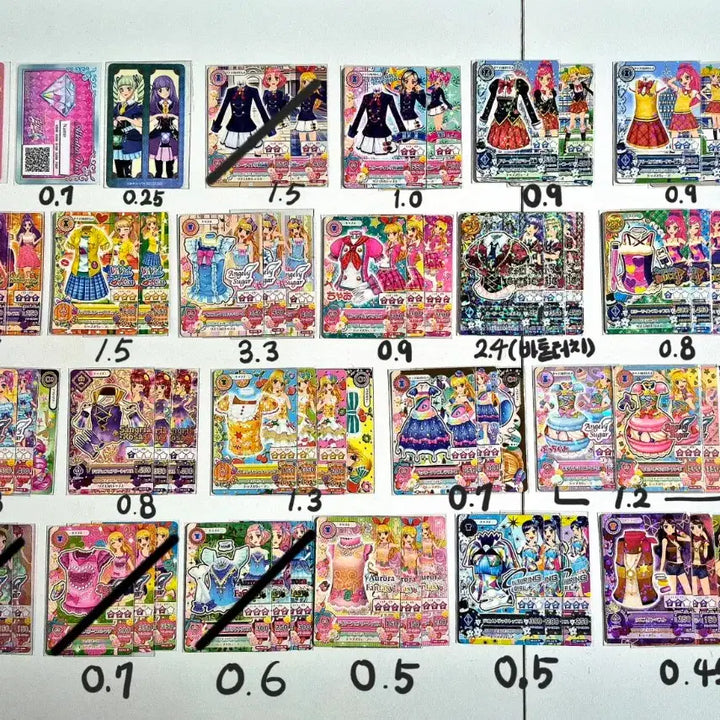 [BUNJANG] Aikatsu! Japanese Edition Cards (Multiple) / 카드추가) 아이카츠 일판 카드 대량 판매