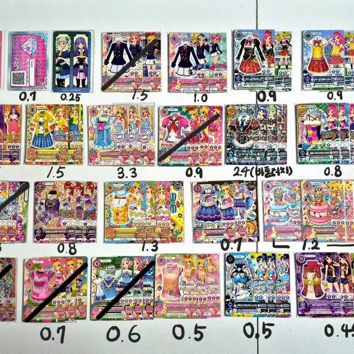 [BUNJANG] Aikatsu! Japanese Edition Cards (Multiple) / 카드추가) 아이카츠 일판 카드 대량 판매