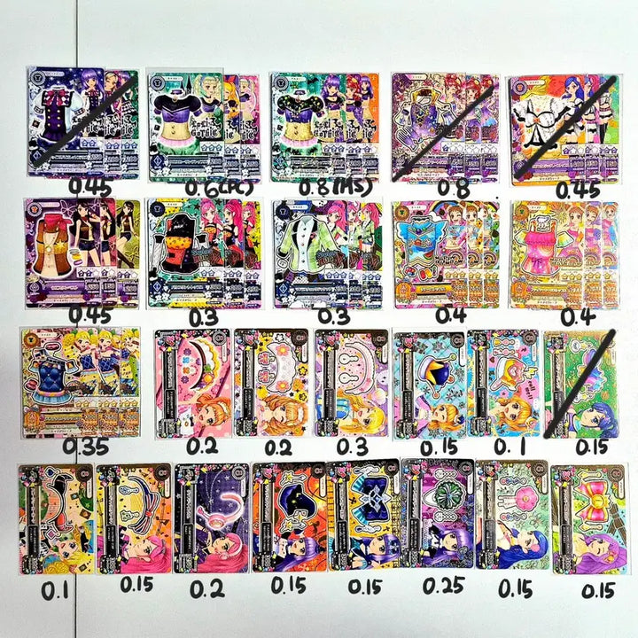 [BUNJANG] Aikatsu! Japanese Edition Cards (Multiple) / 카드추가) 아이카츠 일판 카드 대량 판매