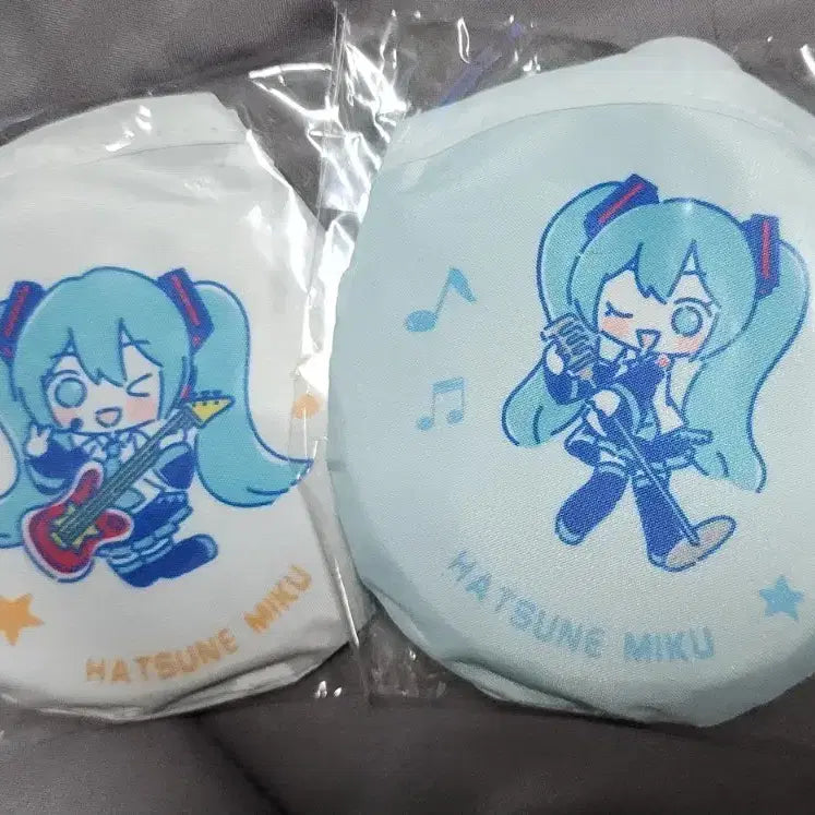 [BUNJANG] Hatsune Miku Lottery Folding Fan Set / 하츠네 미쿠 쿠지 접이식부채 2종