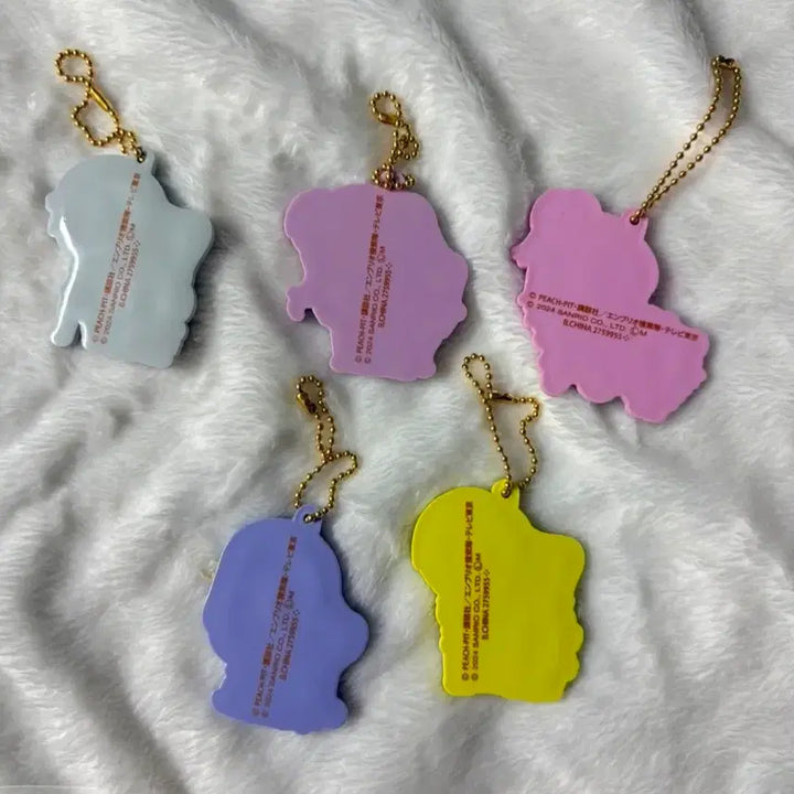 [BUNJANG] Catchy &amp; Chewy Sanrio Keyring Bundle Set (5 types) / 캐캐체 산리오 키링 5종 일괄