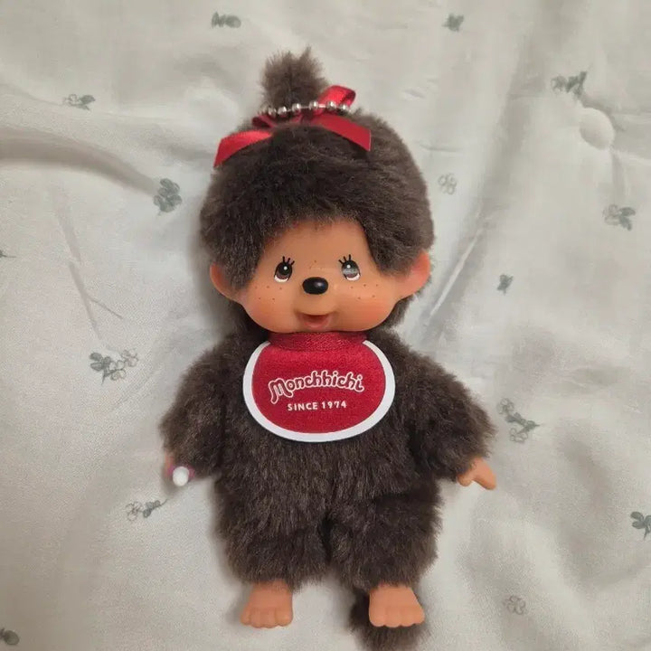 [BUNJANG] Monchhichi Girl Basic Keychain / 몬치치 키링 키체인 기본 여아