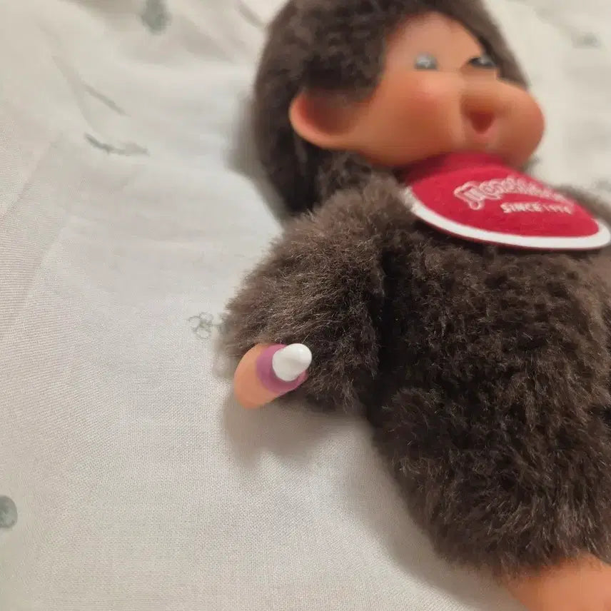 [BUNJANG] Monchhichi Girl Basic Keychain / 몬치치 키링 키체인 기본 여아
