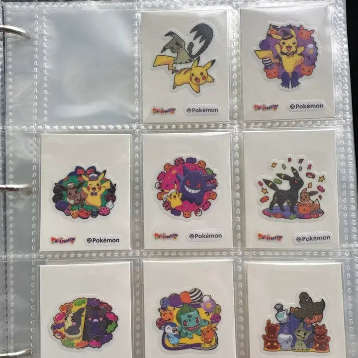 [BUNJANG] Pokemon Halloween Sticker Bundle Set / 포켓몬 할로윈 띠부씰 25종 일괄 판매