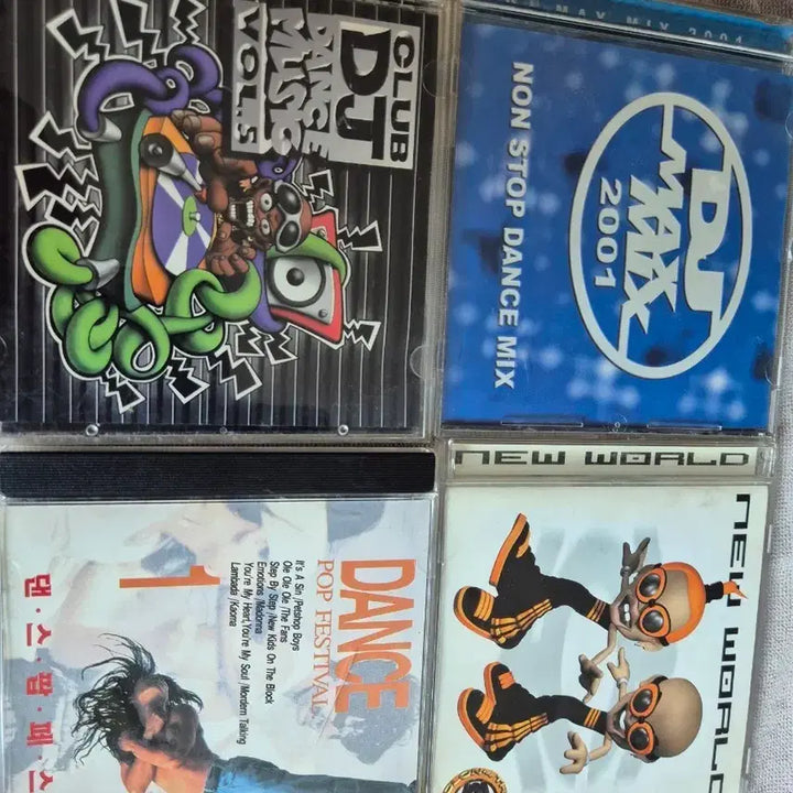 [BUNJANG] DJ Dance Music CD Bundle Set / DJ  댄스곡 CD일괄