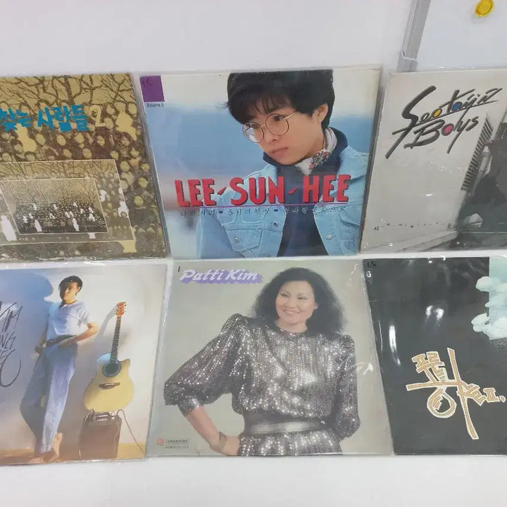 [BUNJANG] Various Artists 6 LP Bundle Set / 가요 lp 6장 서태지와아이들 노래를찾는사람들 이선희 김종서 패티김 푸른하늘