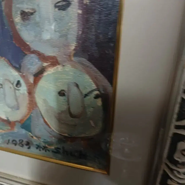 [BUNJANG] 35cm Oil Painting / 35.  35 센치 유화그림