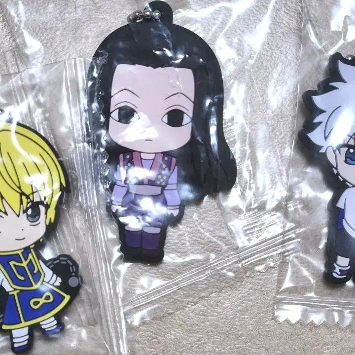 [BUNJANG] Hunter x Hunter Rubber Strap Bundle Set / 헌터헌터 러버스트랩 일괄
