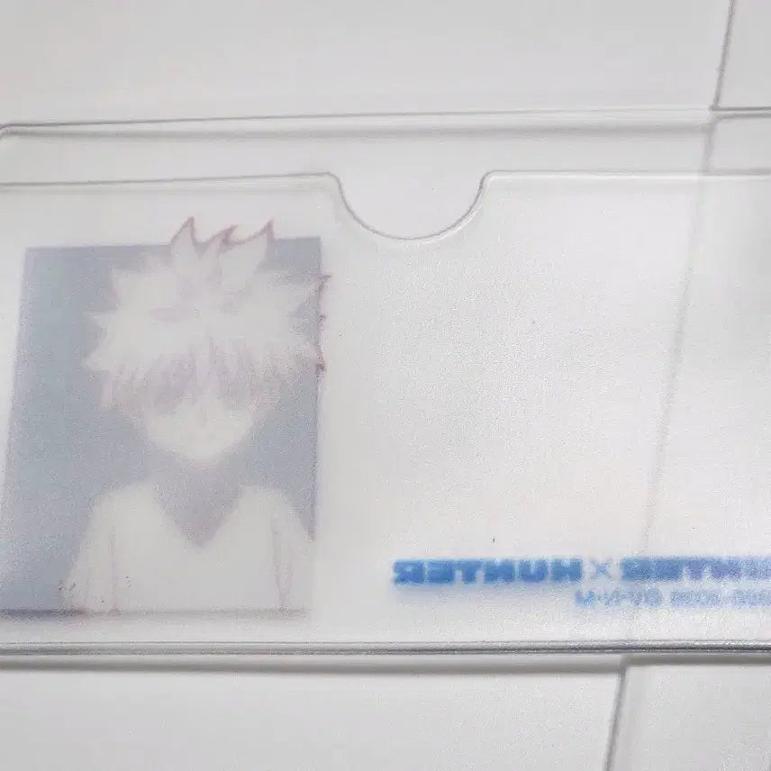 [BUNJANG] Hunter x Hunter Killua Transparent Card Case / 헌터헌터 산큐마트 카드케이스 키르아