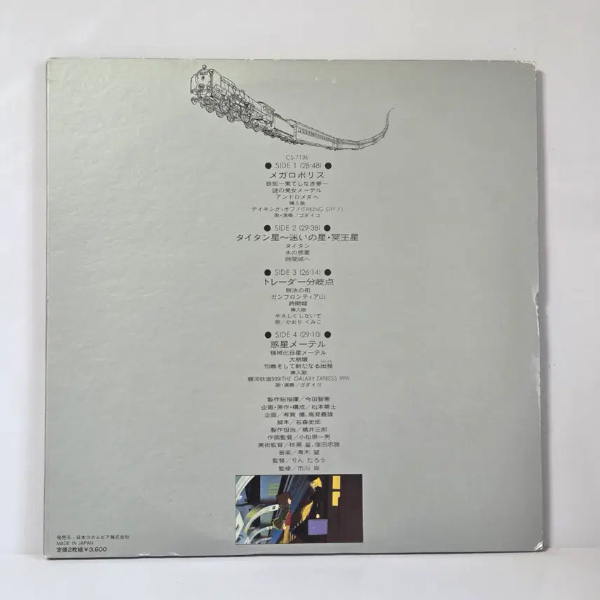[BUNJANG] Galaxy Express 999 Drama OST LP Vinyl Record / OST LP 은하철도 999 드라마편 턴테이블 LP판 사운드트랙 레코드판 (248)