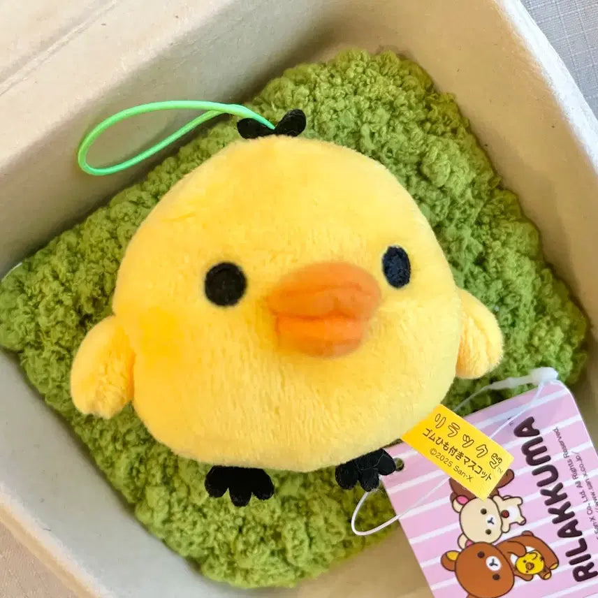 [BUNJANG] Rilakkuma Kiiroitori Doll Strap (New) / (새상품) 리락쿠마 키이로이토리 인형 스트랩