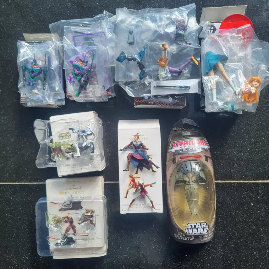 [BUNJANG] Star Wars / Evangelion 8-Piece Bundle Set / 8종세트 스타워즈 / 에반게리온 등