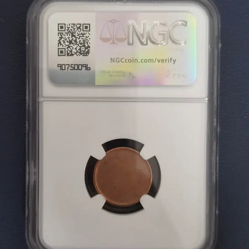[BUNJANG] United States Lincoln 1 Cent Uncirculated Error Coin (NGC Graded) / 미국 링컨 1센트 미사용 에러 동전 진품