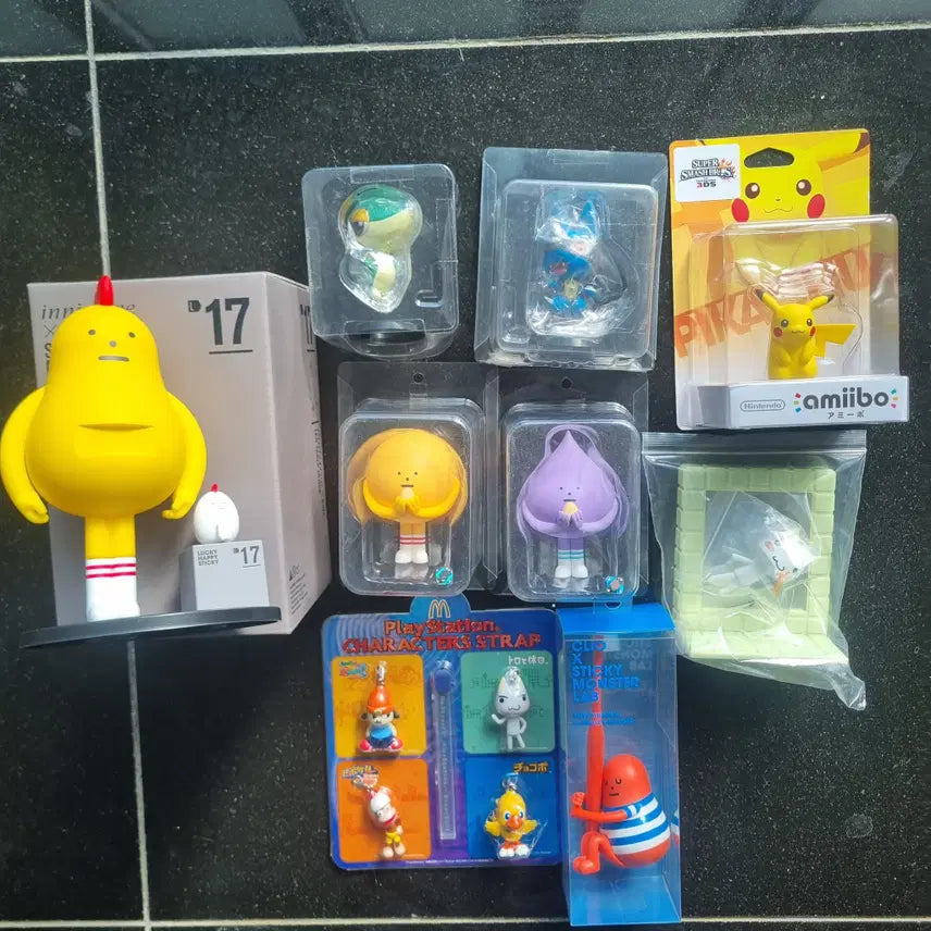 [BUNJANG] Pokemon and Various Figures 9-Piece Set / 9종세트 포켓몬 및 각종 피규어