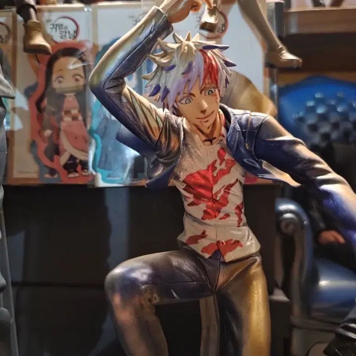 [BUNJANG] Jujutsu Kaisen Satoru Gojo Repainted Figure / (급처!!!) 주술회전 고죠 사토루 리페인트 피규어