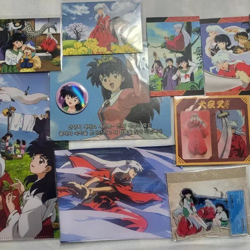 [BUNJANG] Inuyasha Pop-up Store Goods Bundle Set / 이누야사 팝업 일괄 양도