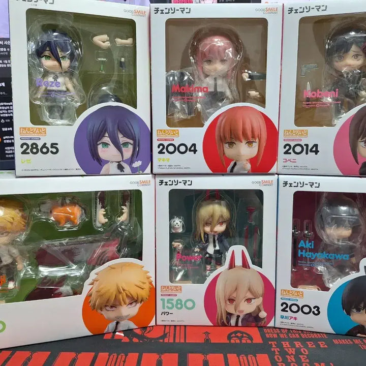 [BUNJANG] Chainsaw Man Nendoroid Bundle Set (Opened) / 택포 개봉품)체인소맨 넨도로이드 일괄 판매합니다.