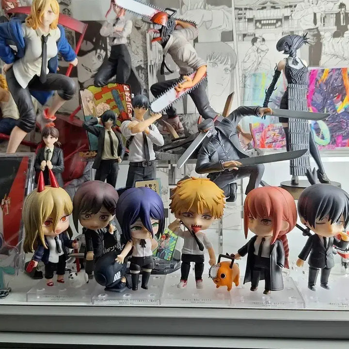 [BUNJANG] Chainsaw Man Nendoroid Bundle Set (Opened) / 택포 개봉품)체인소맨 넨도로이드 일괄 판매합니다.