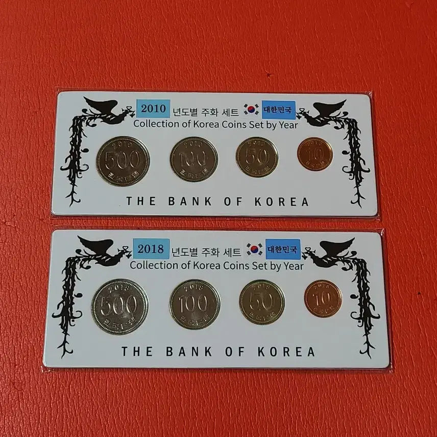 [BUNJANG] Dokdo Mint Set (2010, 2018) - Unused / 2010 2018년4구민트 독도사제민트미사용(각연도별1개당가격임)