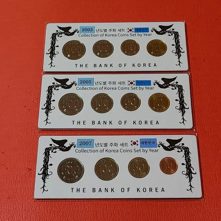 [BUNJANG] 2003 &amp; 2005 Dokdo Mint Sheet (Unused) / 2003 2005년4구민트독도사제민트미사용(각연도별1개당가격임)