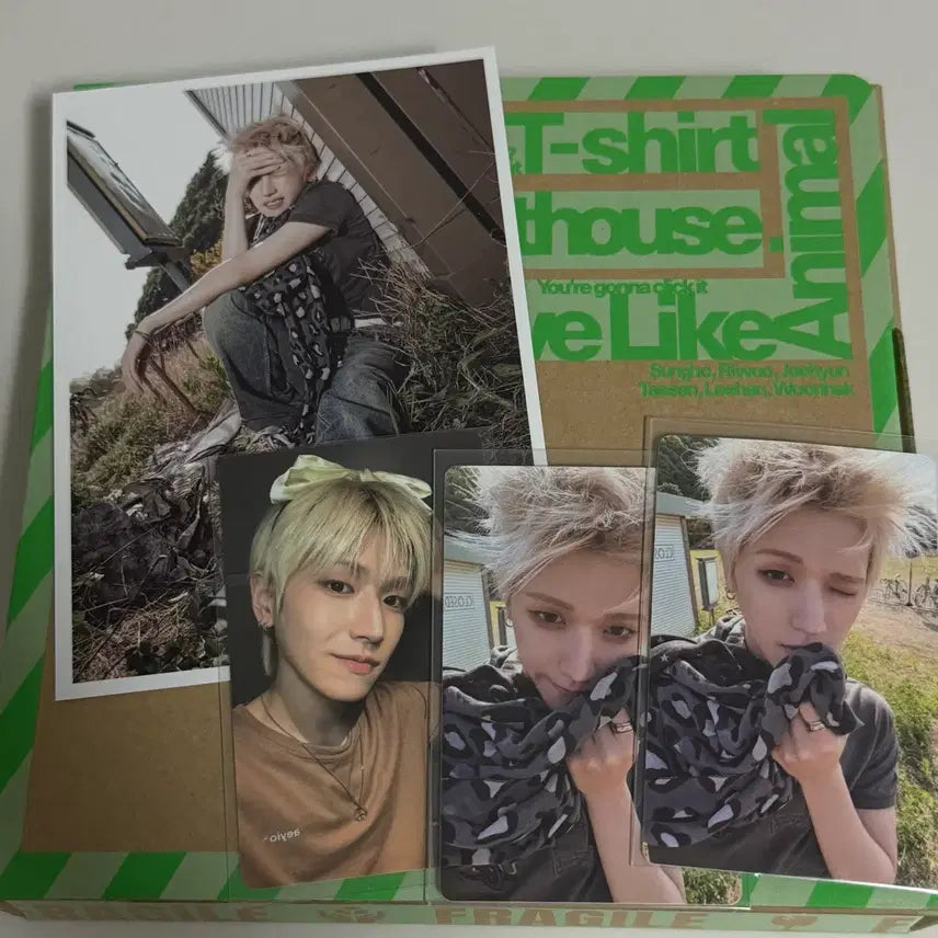 [BUNJANG] BOYNEXTDOOR Home Repackage Liu Full Set Weverse POB / 보넥도 앨범 홈 리패키지 리우 풀셋 위버스 특전 포함 양도