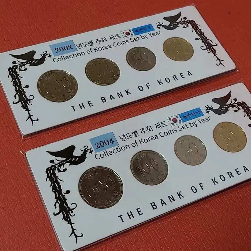 [BUNJANG] 2002, 2004 Dokdo Mint Unused Coin Set / 2002 2004년4구민트 독도사제민트미사용(각 연도별 1개가격임)