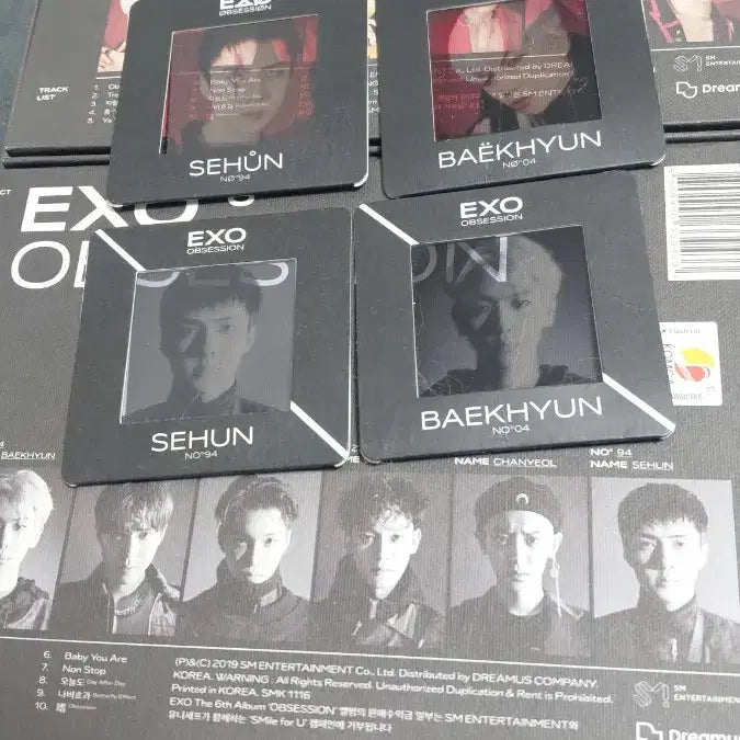 [BUNJANG] EXO Obsession Album Bundle Set / 엑소 옵세션앨범 두종류 팝니다