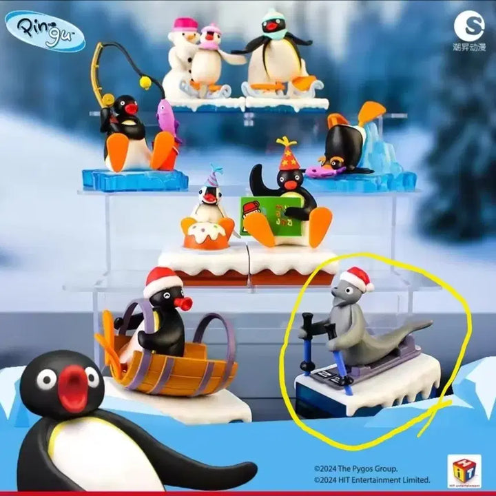 [BUNJANG] Pingu Gacha Seal Figure / 핑구 가챠 물개