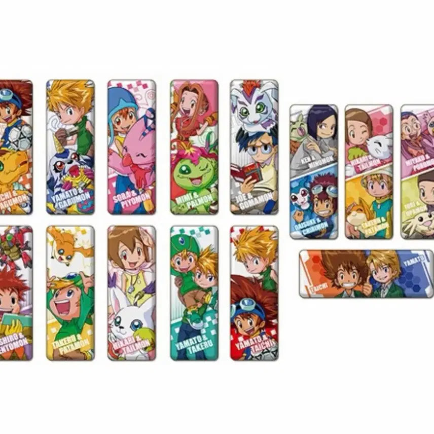 [BUNJANG] N.SQUALL Digimon Adventure Long Badge / 엔스카이 디지몬어드벤처 롱뱃지