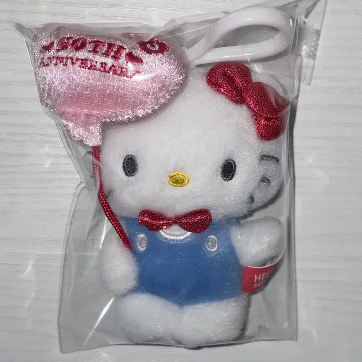 [BUNJANG] Hello Kitty 50th Anniversary Doll Keychain / 헬로키티 50주년 기념 인형 키링