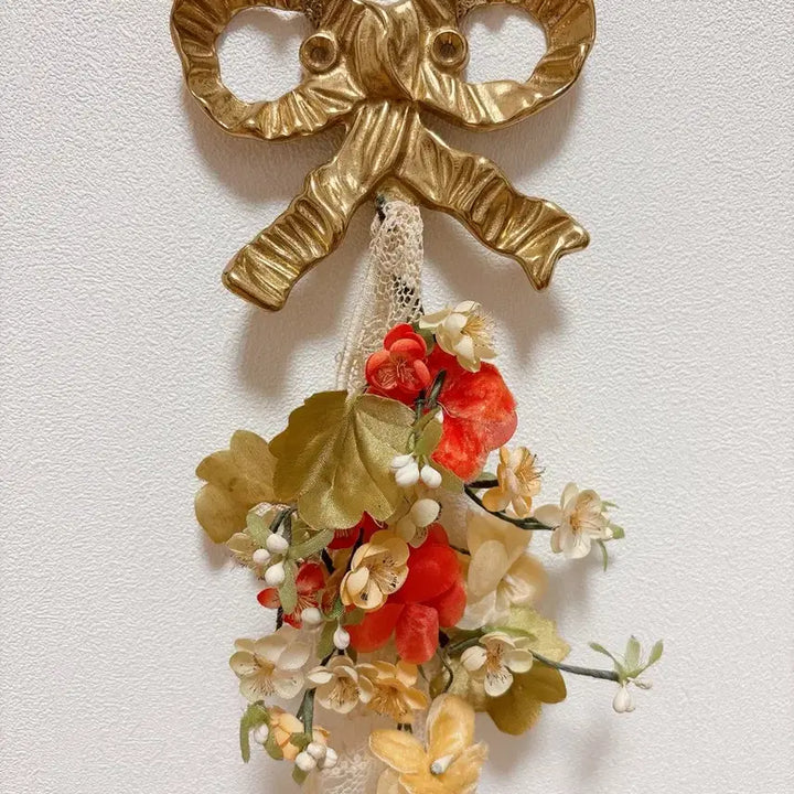 [BUNJANG] Vintage Gold Ribbon Hook / 빈티지 골드 리본 훅