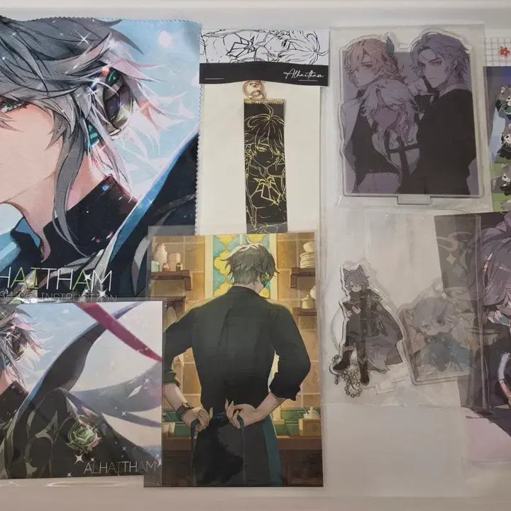 [BUNJANG] Genshin Impact Alhaitham Merchandise Bundle Set / 원신 알하이탐 비공굿 일괄