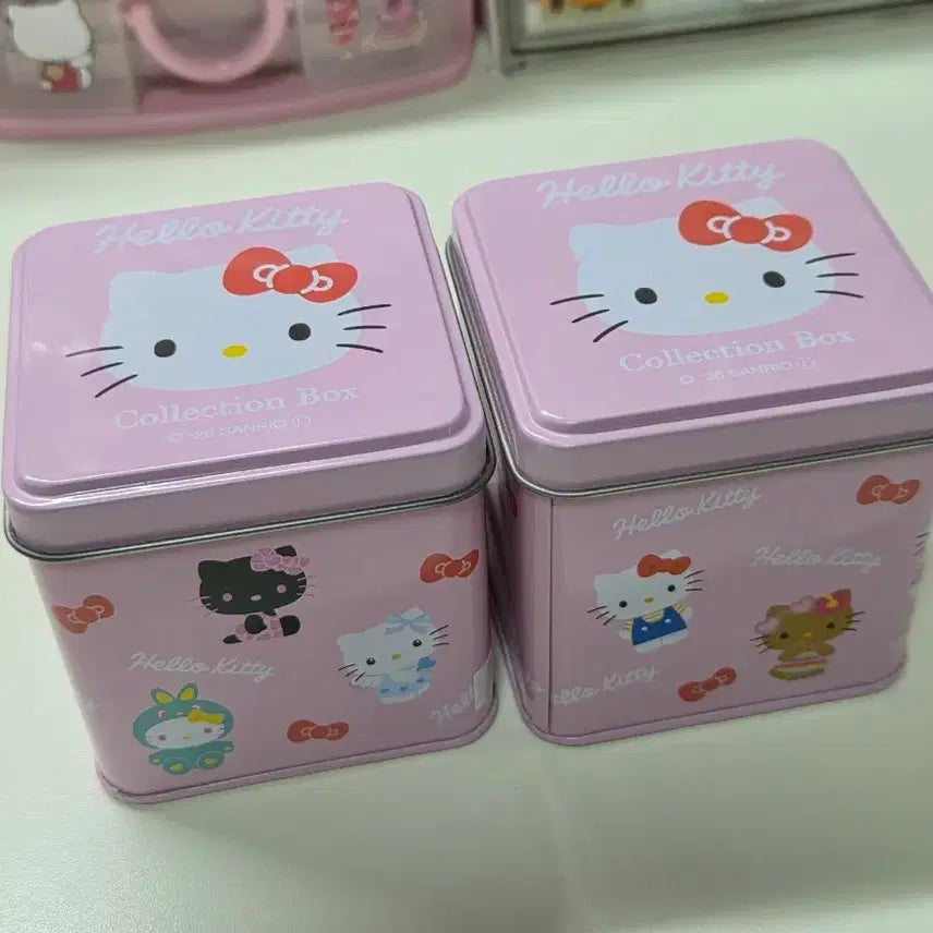 [BUNJANG] Sanrio Hello Kitty Tin Case Bundle Set / 산리오 헬로키티 틴케이스 일괄