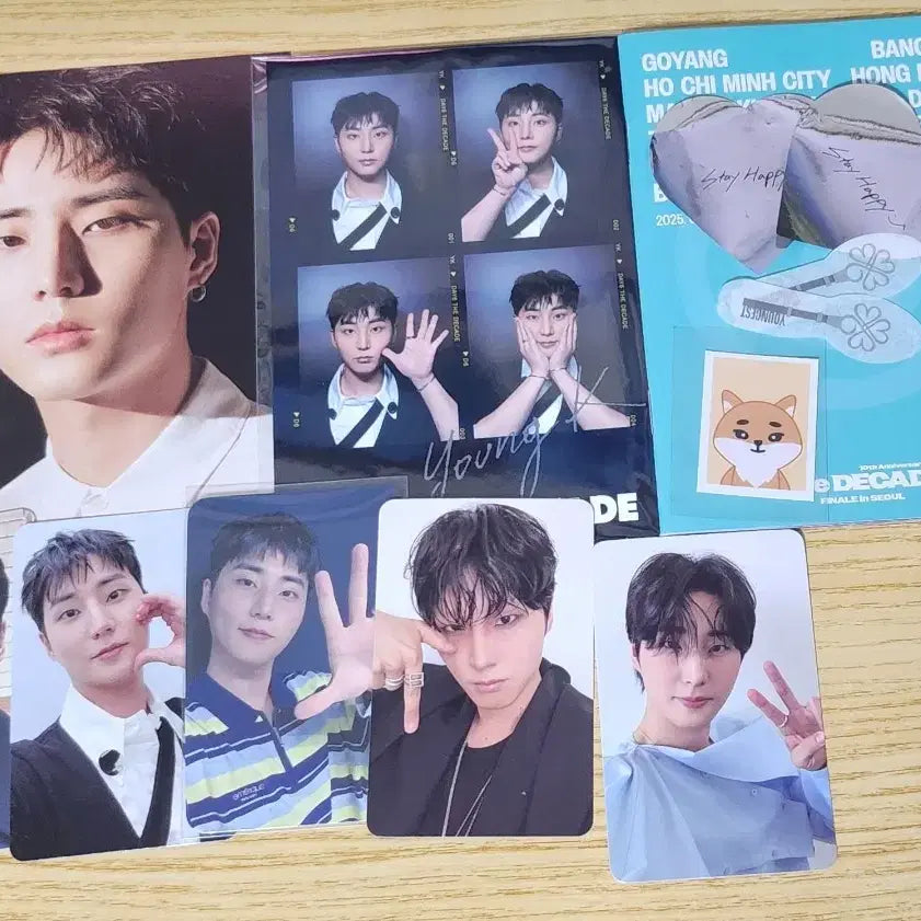 [BUNJANG] Day6 Young K MUPLY Lucky Draw Bundle Set / 일괄) 데이식스 영케이 뮤플 미공포 등