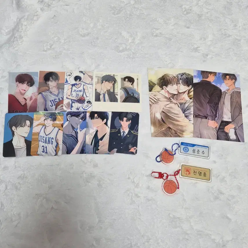 [BUNJANG] Garbage Time Sung Junsu &amp; Jeon Youngjung Lenticular Photocard Postcard Keyring Bundle Set / 가비지타임 갑타 성준수 전영중 포카 랜티큘러 엽서 키링 일괄