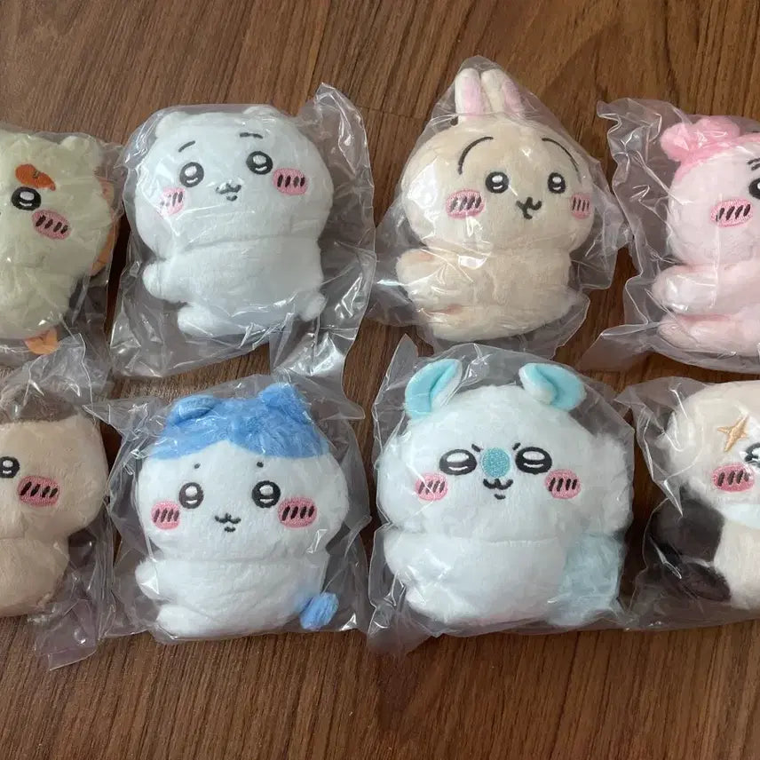[BUNJANG] Chiikawa Clip Plush Gacha Full Set / 치이카와 클립 인형 누이 가챠