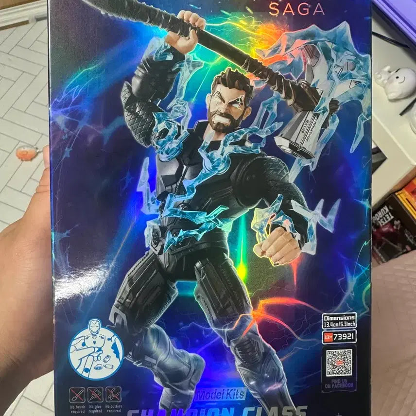 [BUNJANG] Blockis Marvel Infinity Saga Thor Champion Class Model Kit / 블로키스 마블 인피니티 사가 토르 챔피언 클래스 모델 키트