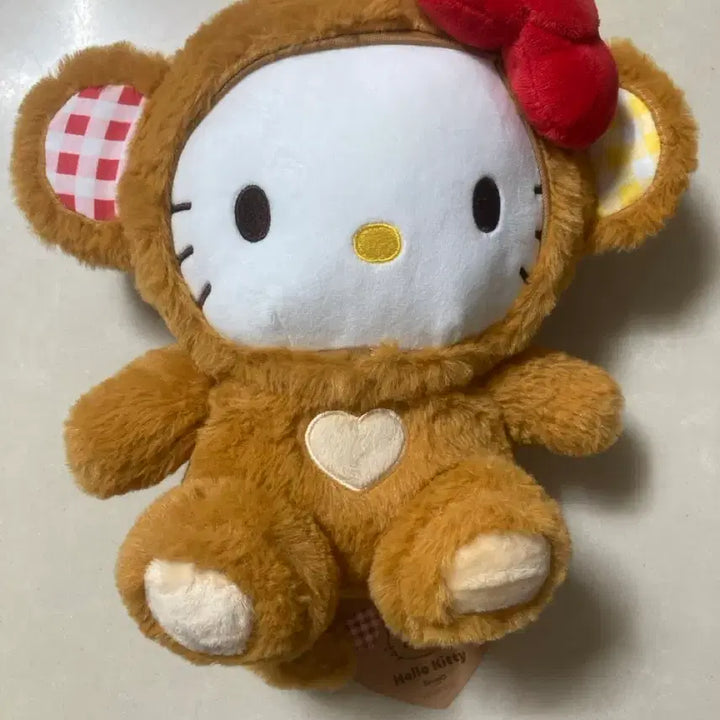 [BUNJANG] Hello Kitty Animal Costume Monkey Plush - Medium Size / 헬로키티 키티 애니멀 코스튬 중형 인형 원숭이