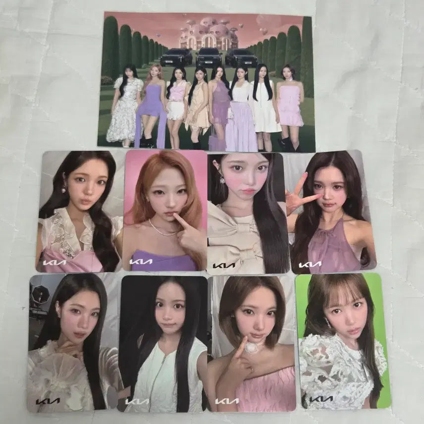 [SOLD OUT] 하츠투하츠 x 기아 팝업 포토카드 8종 세트 + 엽서