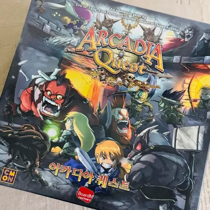 [BUNJANG] Arcadia Quest Board Game / 아카디아 퀘스트 보드게임(상태 최상)