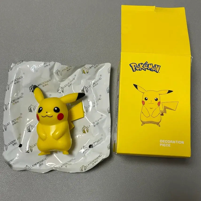 [BUNJANG] Pokemon Decoration Figures Bundle Set (Pikachu, Charmander, Squirtle) / 포켓몬 데코레이션 피규어 일괄(피카츄,파이리,꼬부기)