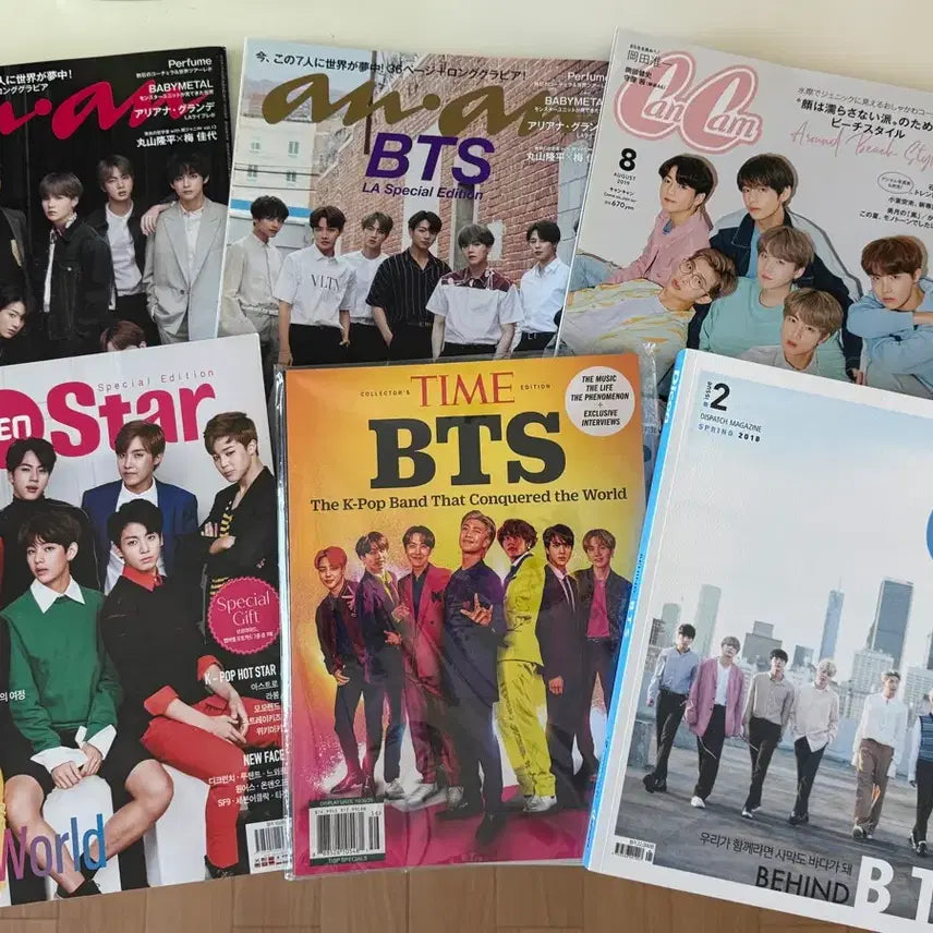 [BUNJANG] BTS Magazine Bundle Set / 방탄 bts 잡지 일괄