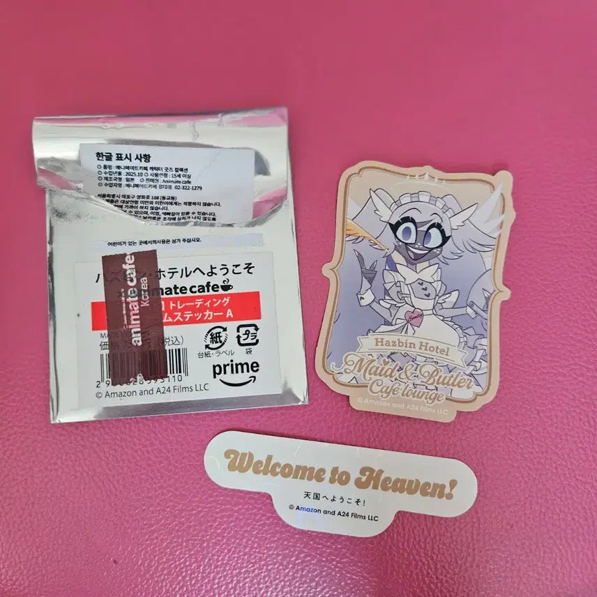 [BUNJANG] Hazbin Hotel Emily Random Sticker / 해즈빈호텔 에밀리 랜덤스티커