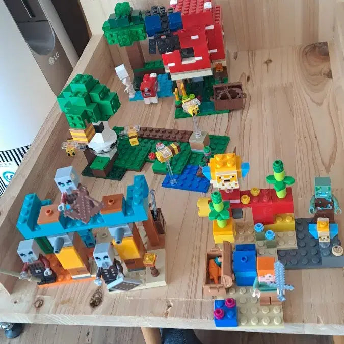 [BUNJANG] LEGO Minecraft 4 Types Set / 레고 마인크래프트 4종류