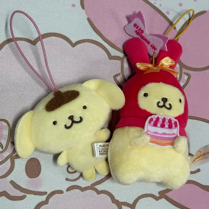 [BUNJANG] Sanrio Pompompurin Doll Set / 산리오 폼폼푸린 인형 세트